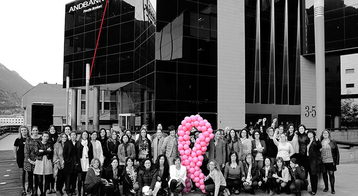 Andbank se solidariza con la campaña del Día Mundial contra el Cáncer de Mama