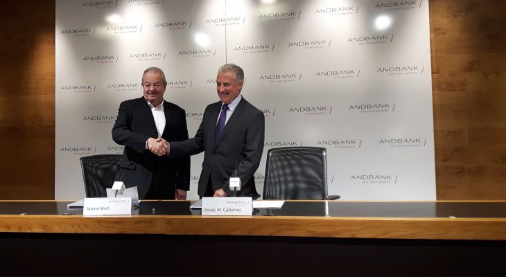 Andbank y COA renuevan el convenio de colaboración hasta el 2021