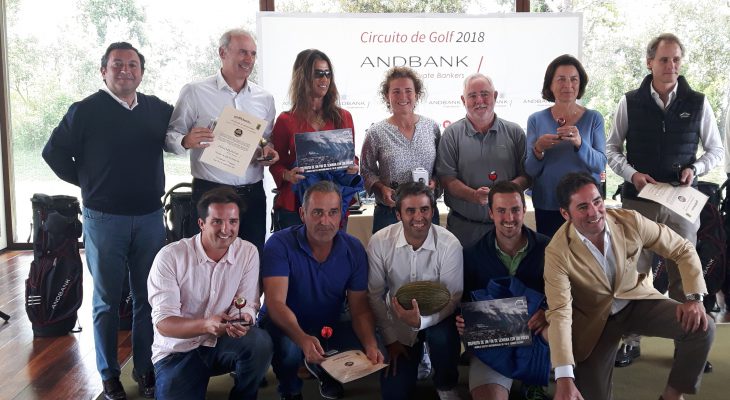 Más de 80 jugadores en el  Torneo de Golf Andbank en El Prat