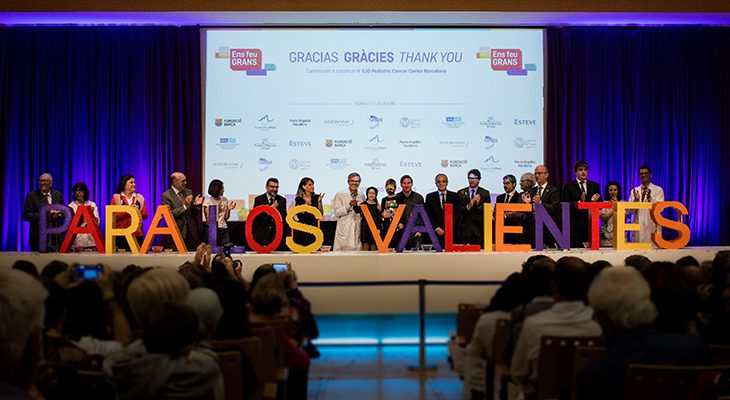 The SJD Barcelona Children’s Hospital celebrates the start of the construction of the SJD Pediatric Cancer Center Barcelona