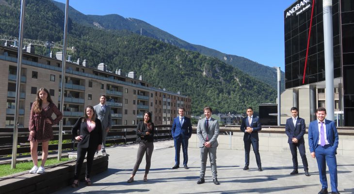 Andbank souhaite la bienvenue aux jeunes étudiants participant au programme Andbank Trainee Program