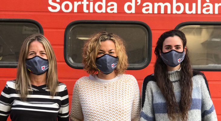 Andbank equips the more than 500 volunteers of the Andorran Red Cross with face masks