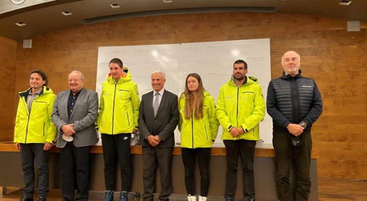 Andbank and COA present the delegation that will take part in the European Winter Youth Olympic Festival