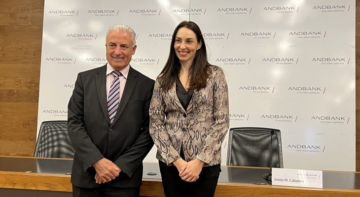 Andbank firma un convenio de colaboración con la Federación Motociclista de Andorra.