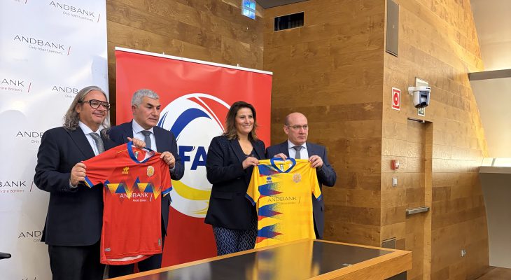 Andbank and the Andorran Football Federation sign a sponsorship agreement to support Andorran football, with a particular focus on the Senior Women’s National Team