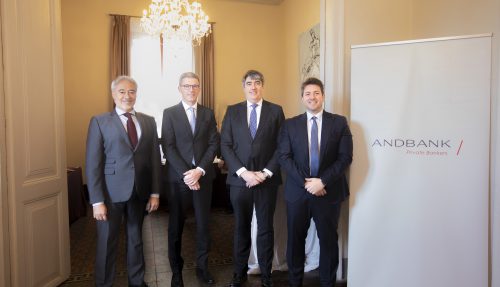 El banco privado Andbank inicia su actividad en Tarragona y prevé superar los 100 millones en tres años